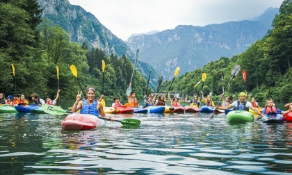 Le canoe tornano sul lago del Bernigolo, a Moio de' Calvi: riparte Brembo Kayak