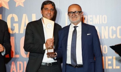 Tony D'Amico premiato a Roma come miglior direttore sportivo della stagione 2023/24