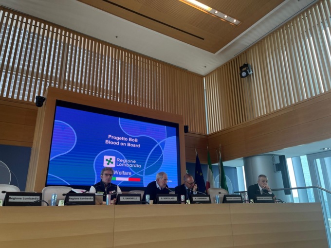 Sangue e plasma a bordo per l’elisoccorso lombardo