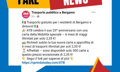 La truffa della «carta speciale della mobilità» per viaggiare sei mesi gratis con Atb