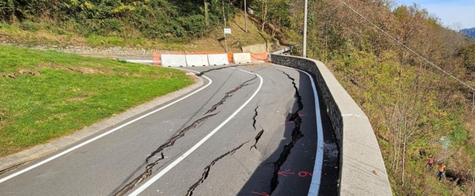 Frana di Orezzo a Gazzaniga, la messa in sicurezza partirà entro primavera e costerà quasi 900mila euro