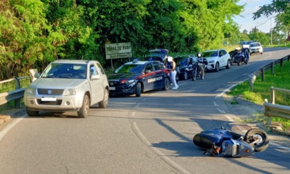 Torre de' Busi, 59enne si schianta in moto: è gravissimo