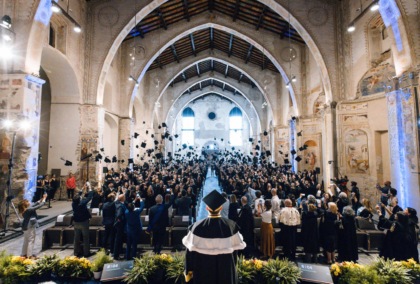 Anche Michela Moioli al Graduation Day dell’Università di Bergamo