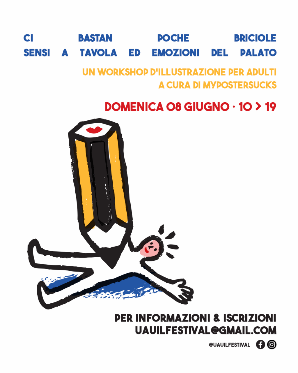 Ci bastan poche briciole_un workshop a cura di Mypostersucks per UAU il festival 2025