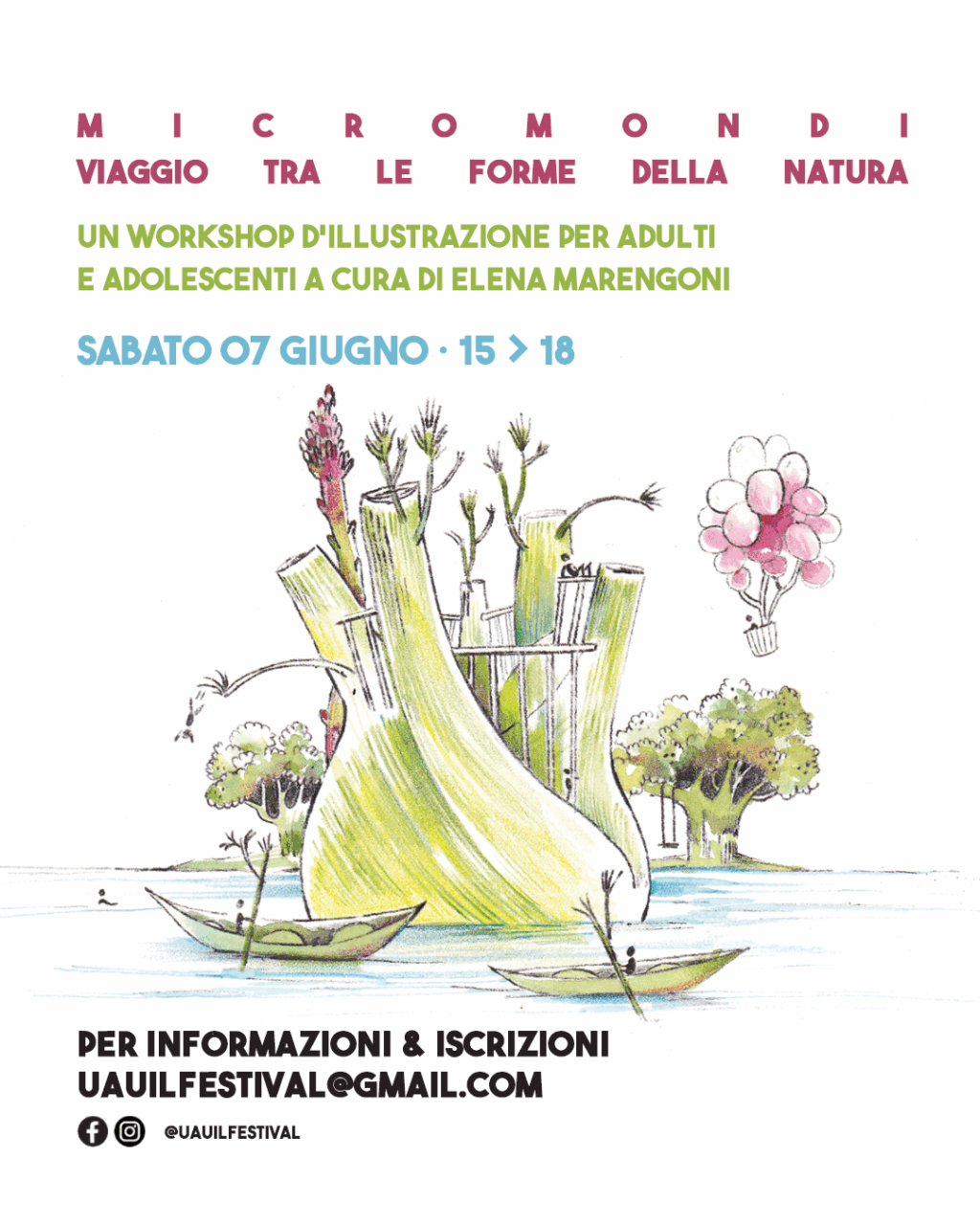 Micromondi_un workshop a cura di Elena Marengoni per UAU il festival 2025
