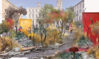 Anche quest'anno Piazza Vecchia diventerà verde: ecco il progetto di Sarah Price