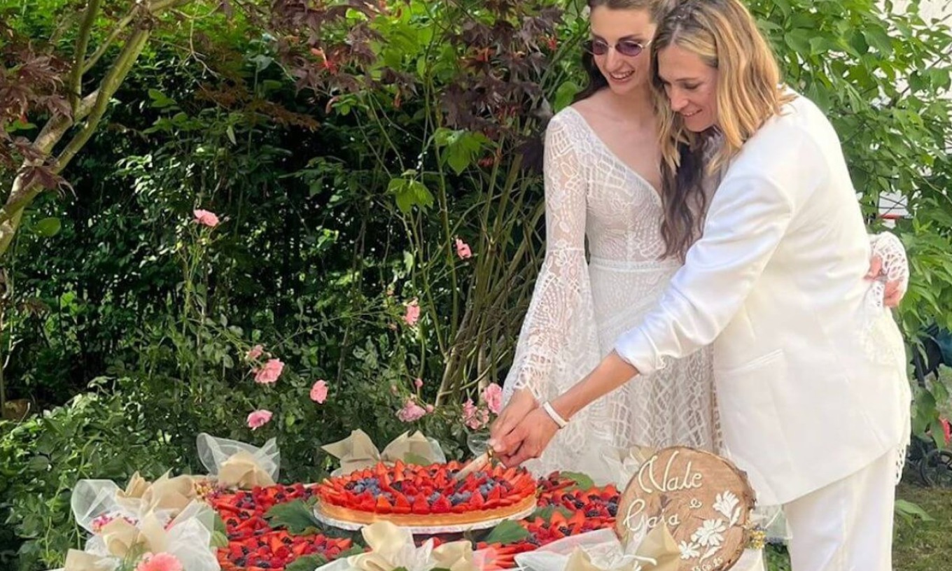 Valentina Arrighetti e Gaia Moretto si son sposate (e c'era un po' di ...