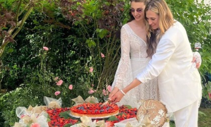 Valentina Arrighetti e Gaia Moretto si son sposate (e c'era un po' di volley bergamasco)