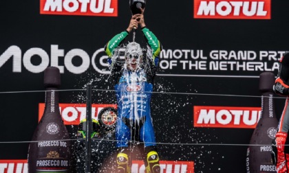 Moto2, fine settimana perfetto per Moreira: pole position, vittoria e giro veloce