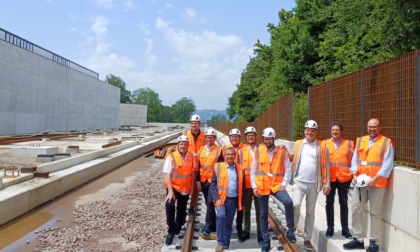 I lavori della T2 Bergamo-Villa d'Almè sono nei tempi. Ma costeranno 20 milioni in più