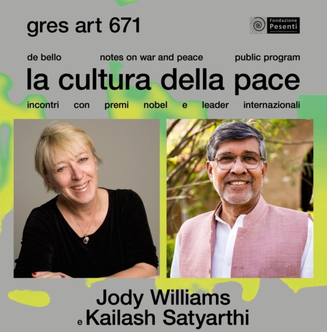 Due premi Nobel in uno al gres art 671 di Bergamo: continua la rassegna di “de bello”
