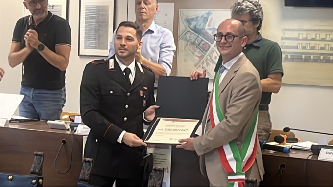 «Ha dimostrato di essere carabiniere ogni giorno»: Albino rende onore a Lorenzo Fascì