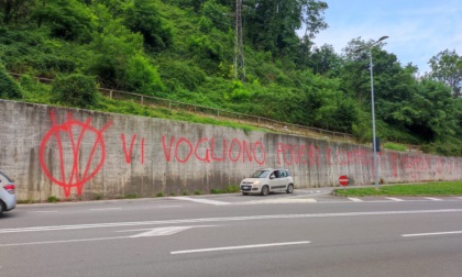 Immondizia abbandonata e scritte negazioniste, Casnigo dice basta all'inciviltà