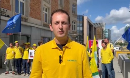 Sparisce il fondo agricoltura, agricoltori bergamaschi protestano a Bruxelles e Roma