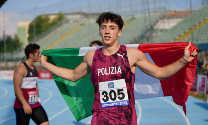 Matteo Togni di Treviolo è campione d'Italia: medaglia d'oro nei 110 ostacoli a Grosseto