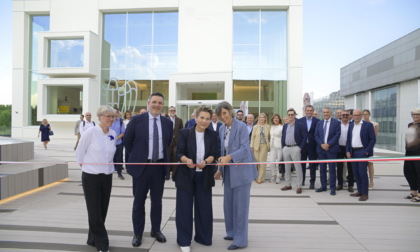 Confindustria Bergamo, al Kilometro Rosso è stata inaugurata la piazza davanti alla sede