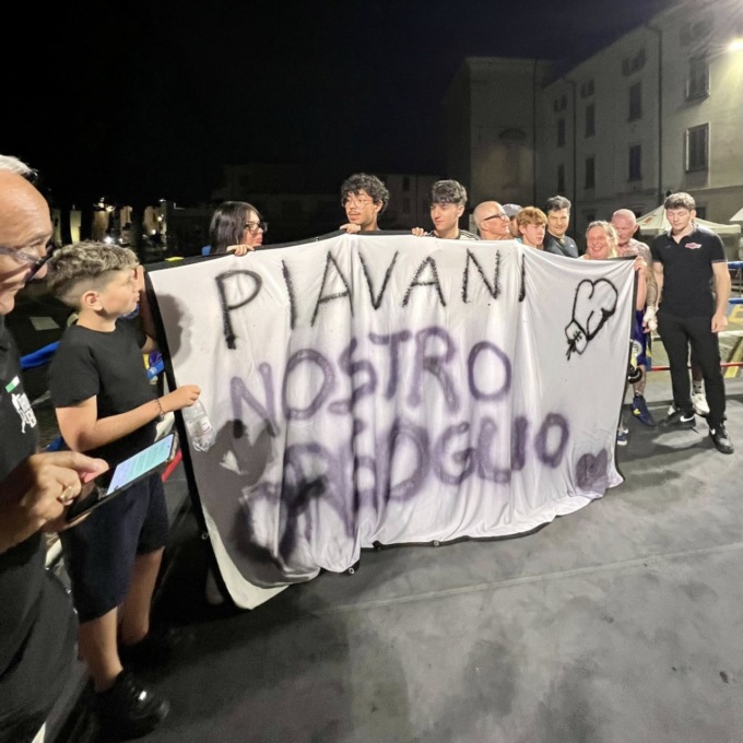 «Piavani nostro orgoglio»: l’ultimo match prima del ritiro del grande fighter