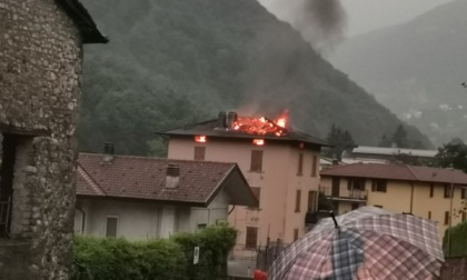 Maltempo in Bergamasca, ora la conta dei danni: alberi caduti, tetti scoperchiati e incendi