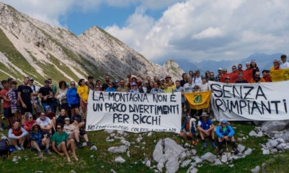«Non è stata solo una camminata», l'evento simbolo contro il comprensorio Colere-Lizzola