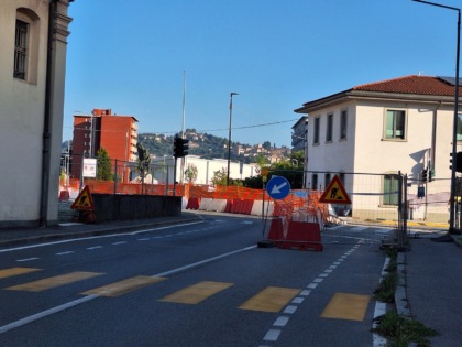 Lavori per la nuova piazza di Campagnola, modifiche alla viabilità dal 19 al 23 gennaio per gli ultimi interventi