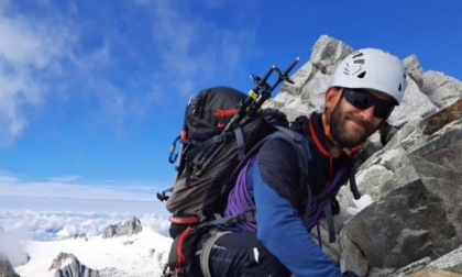Davide Migliorino, professore di 36 anni residente a Treviglio, è morto sul Monte Bianco