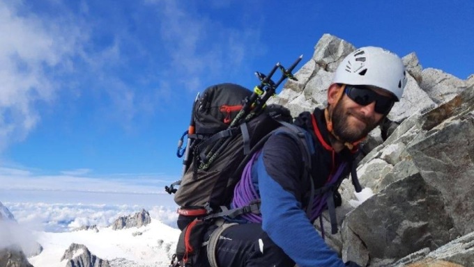 Davide Migliorino, professore di 36 anni residente a Treviglio, è morto sul Monte Bianco