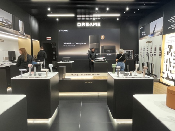 A Oriocenter ha aperto il primo flagship store italiano di Dreame, leader nella pulizia domestica