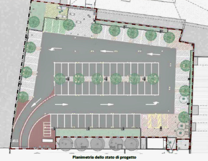 Ad Azzano San Paolo il parcheggio di piazza della Meridiana diventa polo mercatale