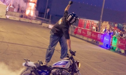 Festa Bikers a Cologno al Serio, ed è subito spettacolo