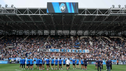 Grande entusiasmo in Curva Nord per l’allenamento a porte aperte dell’Atalanta