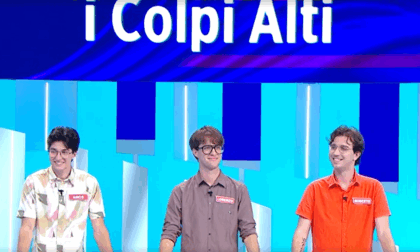 A "Reazione a catena" su Rai 1 hanno giocato tre giovani studenti universitari di Calcinate