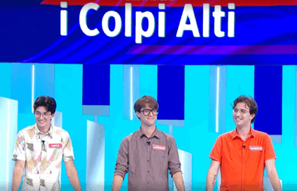 A “Reazione a catena” su Rai 1 hanno giocato tre giovani studenti universitari di Calcinate