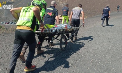 Turista bergamasco si sente male sull'Etna: salvato dal Soccorso alpino