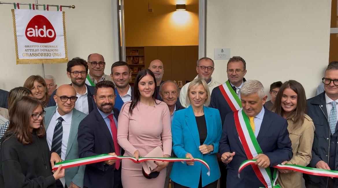 Dopo l’inaugurazione di Palazzo Belli, Grassobbio pensa alla riqualifica di via Roma