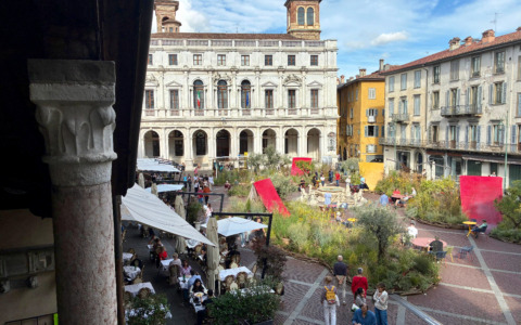 Piazza Vecchia verde 2025? Piace, ma non emoziona. Dimenticato il resto di Bergamo