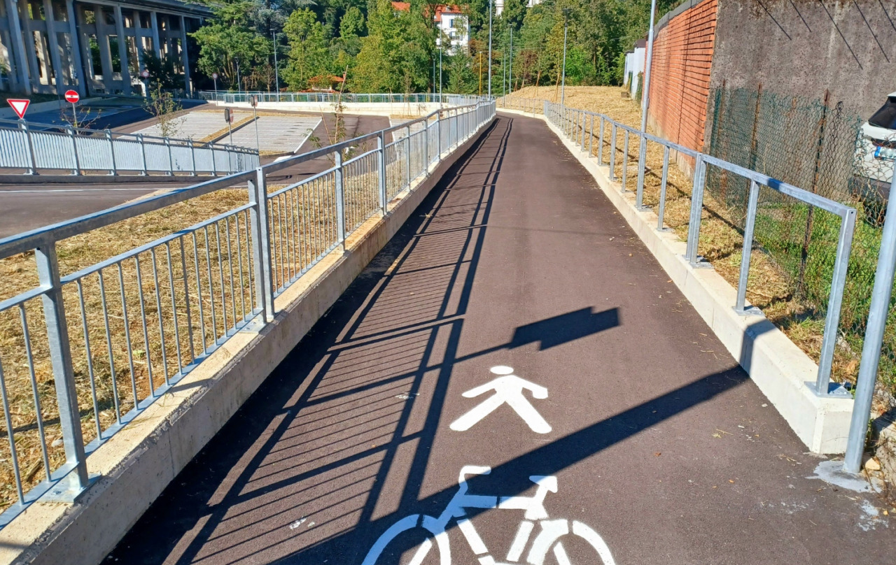 Intitolata a Gaudenzio Bernasconi la nuova ciclopedonale di Ponte San Pietro