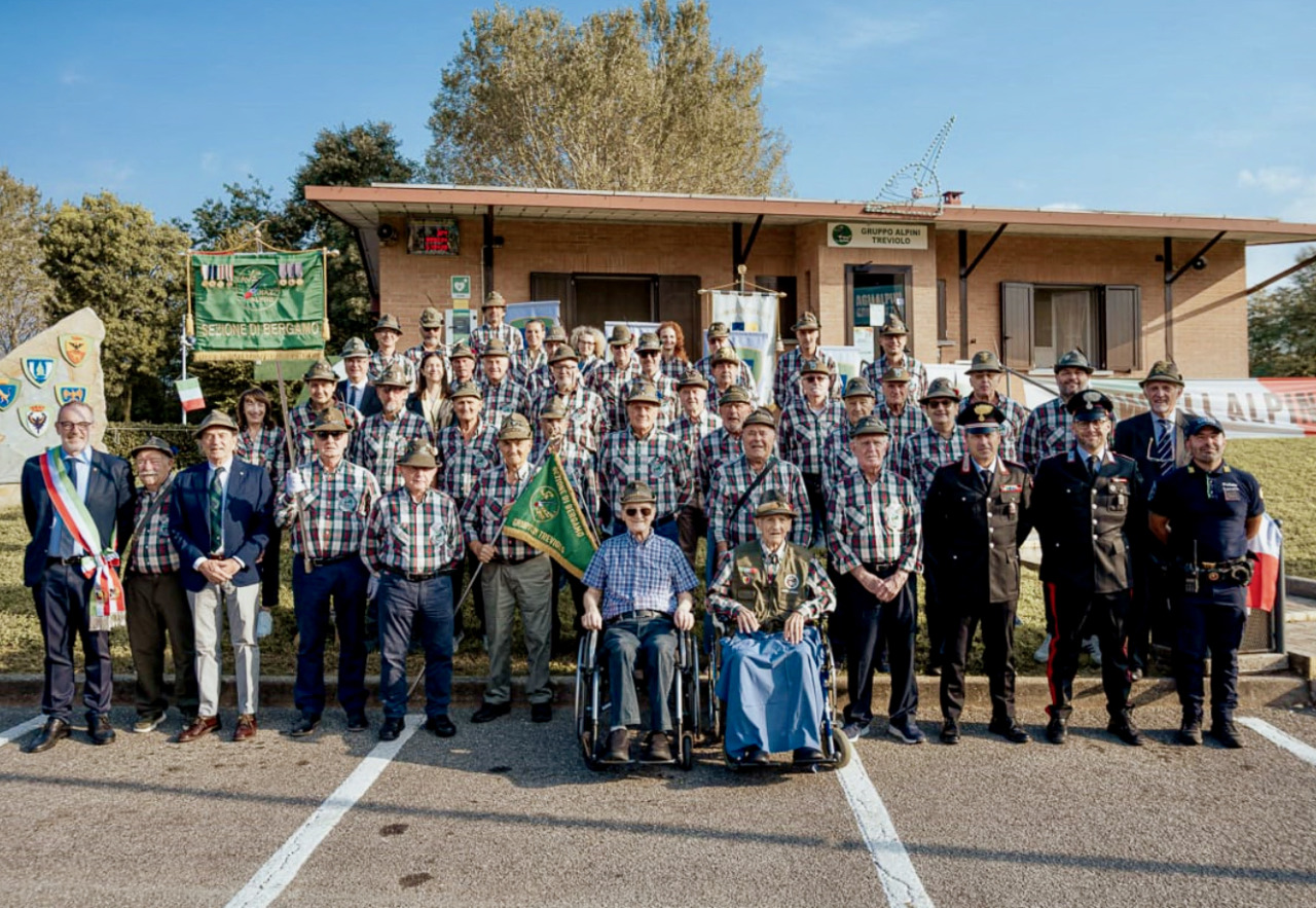 A Treviolo una giornata davvero strepitosa per la festa degli alpini