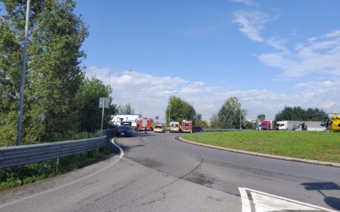 Ciclista investito sulla variante di Isso: è gravissimo. Intervenuto l’elisoccorso