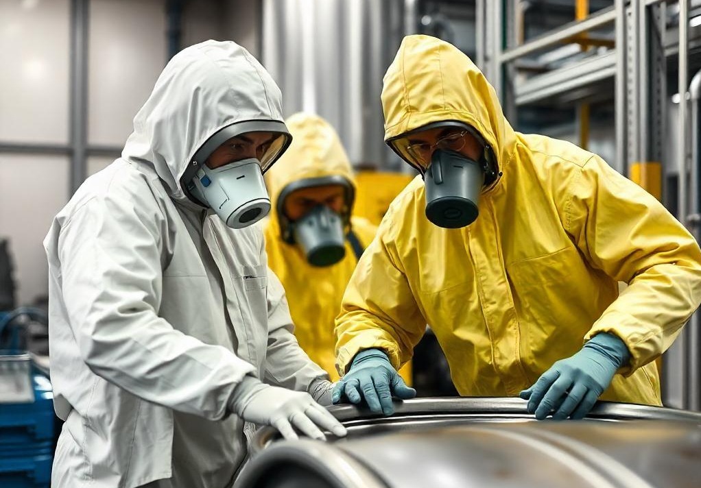 Autocisterna si ribalta rilasciando sostanze tossiche e una nube chimica fuoriesce da un impianto industriale. Ma è un’esercitazione