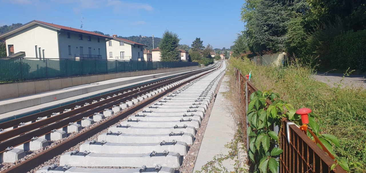 Tram della Valle Brembana, tempi rispettati: completato il 57 per cento