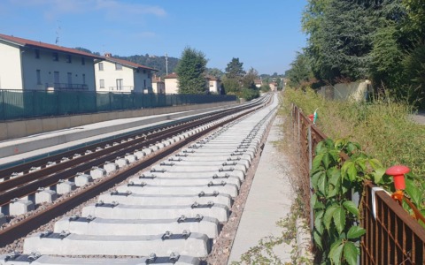 Tram della Valle Brembana, tempi rispettati: completato il 57 per cento