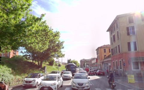 Linea e-Brt, primo cantiere concluso. Via San Giorgio riapre con quattro corsie