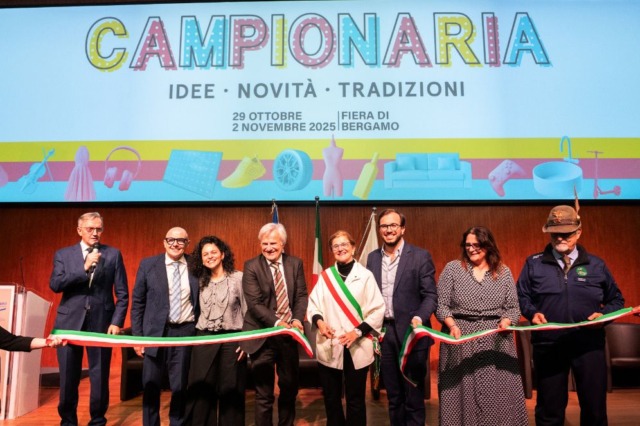 Taglio del nastro per la Campionaria: la tanto attesa fiera di Bergamo è iniziata. Con un focus sulla salute