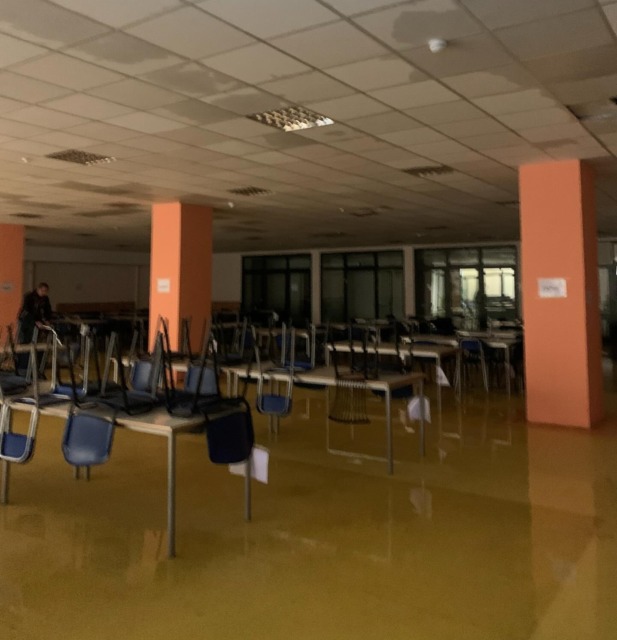 Scuola di Cologno al Serio allagata a causa di un rubinetto rimasto aperto per tutto il week-end