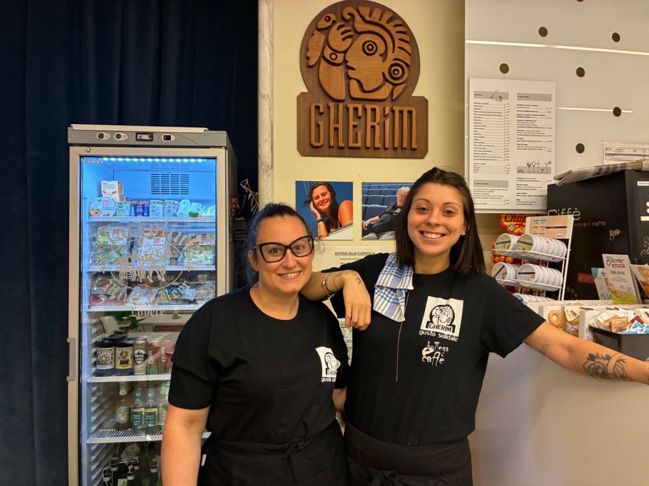 Il bar della cooperativa Gherim al Modernissimo di Nembro, più di un semplice caffè