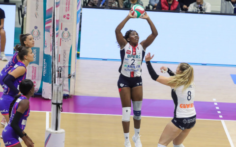 Debutto amaro per il Volley Bergamo 1991: Milano vince in tre set, non bastano Kipp e Montalvo