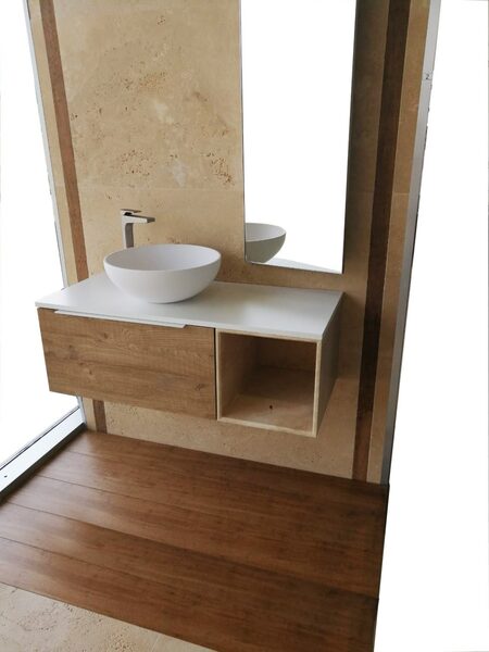 Parquet in bagno? Una scelta di stile possibile. Ecco come Armony Floor ha trasformato il dubbio in metodo