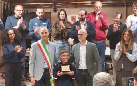 Stezzano ha incoronato il suo campione, Riccardo Teani: «Ha talento e tenacia da vendere»