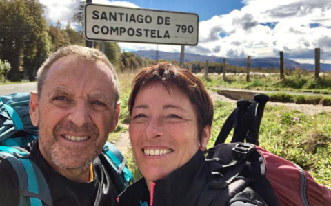 Santiago, gli otto cammini di Carmen e Marco di Albino: «Farli ci ha cambiato la vita»