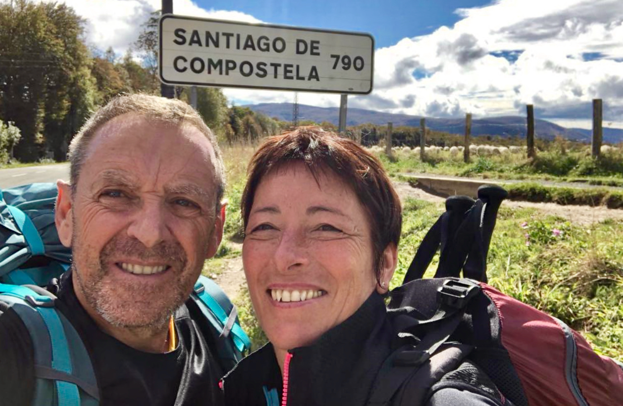 Santiago, gli otto cammini di Carmen e Marco di Albino: «Farli ci ha cambiato la vita»